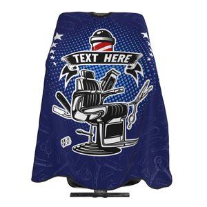 Capa Impermeable para Cortar el Cabello, Delantal de Peluquería Personalizado, Toalla Impermeable para Barbería, Bata para Hombres - Product Image 1