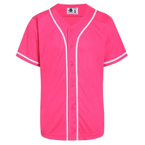Classic Unisex Adult <b>Baseball</b> Shirt with Customizable Embroidered Logo Breathable Plus Size 100% Polyester <b>Baseball</b> T Shirt - Product Image 1