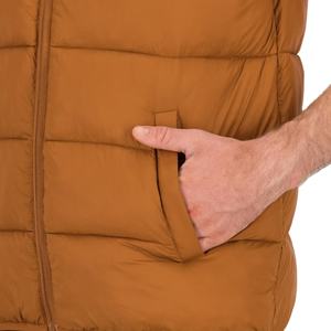 Unisex Lightweight Cotton <b>Jacket</b> with Thick Warm Quilted Sleeves Winter Hooded <b>Vest</b> for Outdoor Casual Wear Men's Spring <b>Jacket</b> - Product Image 6