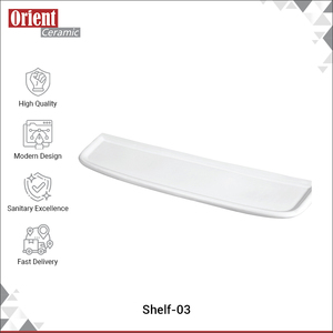 Venta al por Mayor de Estantes de Baño de Cerámica de Diseño Único de Alta Calidad para Uso Doméstico y Hotelero, Tipo Montado en la Pared, para Compradores Serios - Product Image 2