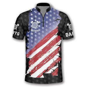 Custom Design OEM Sports <b>Dart</b> Custom Tshirts High Quality Sublimation T Shirts <b>Dart</b> Jerseys - Product Image 3