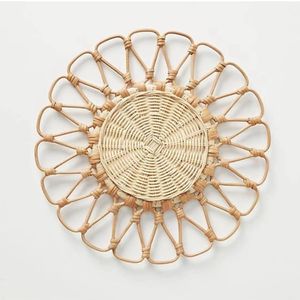 Napperons en rotin faits à la main pour la restauration hôtelière, décoration de table tressée pour restaurants, événements et fournisseurs en gros - Product Image 1