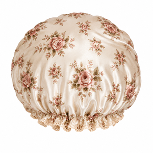 Bonnet de nuit en satin Loviaal pour femme, bleu, réglable, élastique, protection des cheveux, usage domestique décontracté, printemps-été, 54-56 cm - Product Image 4