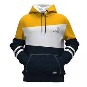 Sudadera con Capucha para Hombre, Estampado Geométrico, Corte Regular, Informal, para Otoño, Impresión por Sublimación, Tejido de Punto 100% Poliéster - Product Image 5