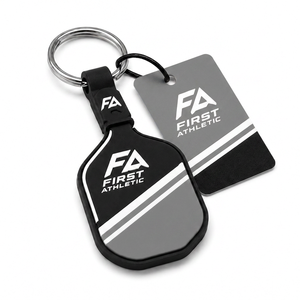 Sports Pickleball Keychain Small Paddle Key <b>Ring</b> Stylish Durable Accessory for Keys Backpacks Handbags Gym Bags and Travel - Product Image 6