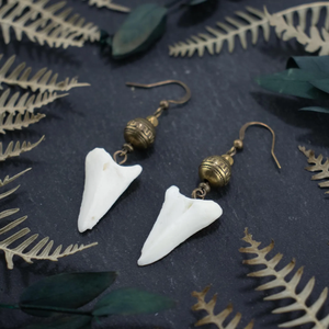 Pendientes de Hueso Pulido, Estilo Minimalista y Elegante - Product Image 5
