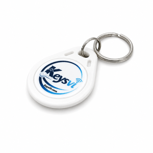 Llavero con Etiqueta NFC Personalizado CALA, ABS, NTAG213, Resistente al Agua, RFID Inteligente, con Chip NFC Programable, Blanco - Product Image 2