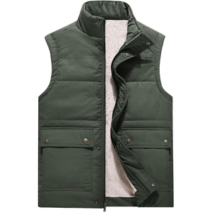 Derniers modèles de gilets matelassés d'hiver pour hommes, style équestre et décontracté, avec logo personnalisé - Product Image 3