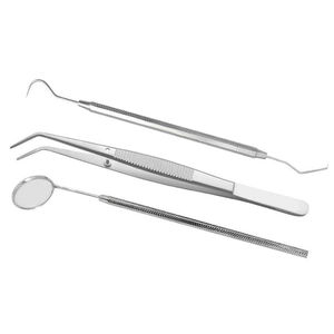 Kit d'examen dentaire 3 pièces, acier inoxydable de qualité médicale supérieure, réutilisable, par Grip Surgical - Product Image 5