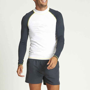 Custom Compression Performance Rash Guard For Men Direct Factory Supplier Slim Fit Men Rash Guard In Cheap Price MMA BJJ - Product Image 2