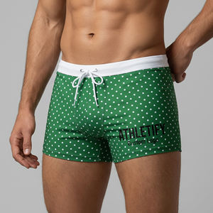 Trajes de Baño de Secado Rápido Personalizados para Hombre, Shorts de Playa Duraderos y Cómodos con Protección UPF50+, Cierre con Cordón y Logotipo Personalizado - Product Image 1