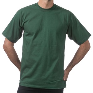 Camiseta Casual de Algodón Amarillo Sólido para Hombre, Manga Corta, Cuello Redondo, Corte Regular, Diseño Personalizado 2026, Fabricación OEM ODM - Product Image 6