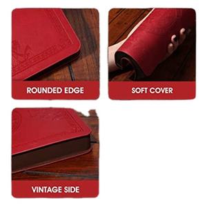 Diario Vintage de cuero para hombre, libreta de 256 PÁGINAS con forro suave, 180 hojas planas para escribir, diario de viaje - Product Image 1