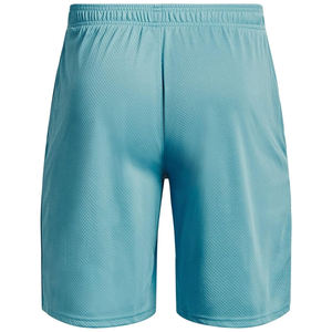 Shorts d'été pour hommes en coton et lin, shorts de plage en maille, shorts fins respirants à la mode, légers avec cordon de serrage, couleur unie, OEM - Product Image 5