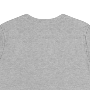 T-shirt pour femme à coupe décontractée, motif graphique, gris chiné, col rond, coton doux, manches courtes, vêtement décontracté pour tous les jours - Product Image 6