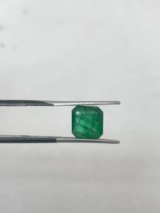 Piedra Preciosa de Esmeralda Verde Natural, Corte Octogonal Escalonado, Esmeralda Suelta, Gema Preciosa Auténtica - Product Image 3