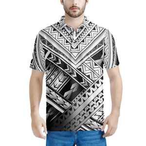 Camisas Casuales para Hombre, 100% Poliéster, Secado Rápido, Manga Corta, Estampadas, Ropa Deportiva de Golf - Product Image 5