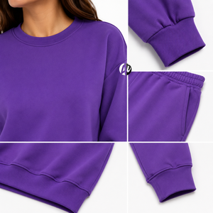 <b>woman</b> <b>sweatshirt</b> modern everyday style premium soft fabric <b>lightweight</b> cozy warmth comfortable relaxed fit casual clothing - Product Image 6