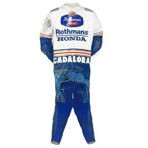 Traje de Carreras MotoCP Luca Cadalora Zonda 1 Pieza de Cuero Vacuno/Canguro para Moto/Conducción, Mono/Traje MotoCP para Motociclistas Profesionales - Product Image 2