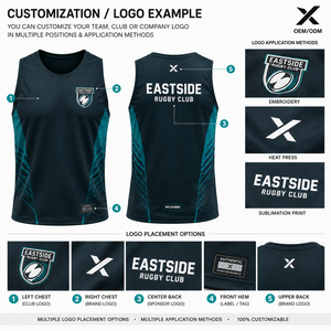 Maillot de basket unisexe X Sports City, débardeur et gilet, impression sublimée, évacuation de l'humidité, coupe athlétique, toutes saisons, pour adulte - Product Image 5