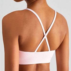 Women Crop Top Biker Shorts Set Wholesale Matching Workout Outfit Custom Fitness Sportswear OEM Private Label Factory - Product Image 4