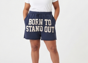 Shorts de Felpa Francesa para Mujer, Talla Grande, Bordados, Holgados, 100% Algodón - Product Image 6