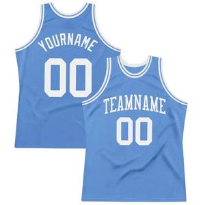 Nouveaux maillots de basket-ball pour hommes à séchage rapide et respirants, logo imprimé en couleur personnalisé, 100% polyester, taille personnalisée - Product Image 1