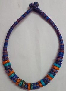 ชุดเครื่องประดับลูกปัดกระดูกชุบทองสำหรับผู้หญิงชุดเครื่องประดับแฟชั่นทำมือลูกปัดสร้อยคอและต่างหูสำหรับปาร์ตี้ - Product Image 2