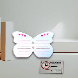 Plaque professionnelle en acrylique solide pour extensions de cils, étiquette privée, outils magnétiques pour cils, écologique, réutilisable, motif floral - Product Image 1