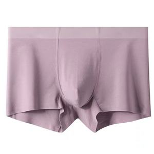 Culotte string sexy en fibre de bambou confortable pour homme avec poche de maintien respirante et logo classique – Sous-vêtements masculins en bambou - Product Image 4