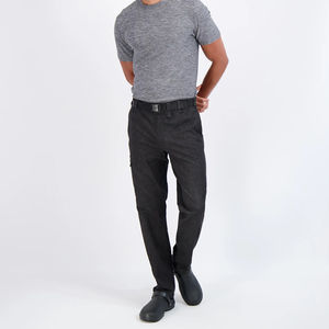 กางเกงเชฟทรงตรงสำหรับผู้ชาย Red Kap Custom ผ้าคอร์ดูรอย 100% ผ้าฝ้าย ปรับแต่งโลโก้ได้ ซิปตกแต่งแบบฟอกสี ทรงขาบาน - Product Image 5