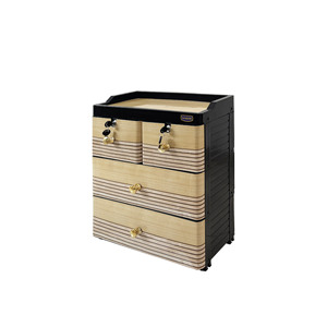 <b>Drawer</b> Cabinet Generic (3 Stacks) Multifunctional Perfect for Versatile <b>Storage</b> Combining Durability with Modern Design - Product Image 1