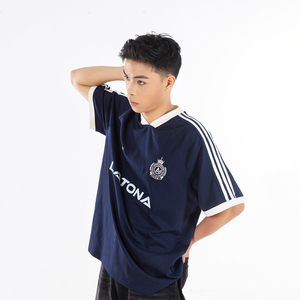 T-shirt ample de qualité supérieure pour homme, unisexe, en coton, style streetwear, décontracté, à porter au quotidien - Product Image 4