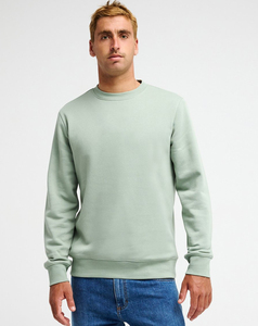 Sweat-shirt col rond pour homme, sur mesure, couleur unie, coupe classique, tricoté, décontracté, faible MOQ, 280 g - Product Image 1