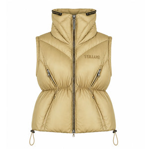 OEM Custom Logo Bubble Zipper Sleeveless Short Vest <b>Jacket</b> Waterproof Outer Wear Custom Winer <b>Puffer</b> Women - Product Image 1