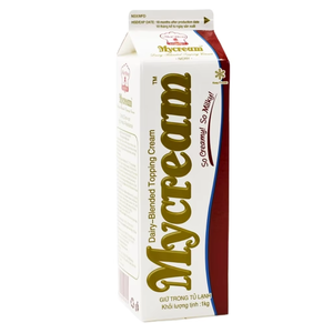 Crema No Láctea OEM/ODM, Venta Directa de Fábrica, Crema para Repostería HALAL, Crema para Cubrir Mycream Ivory, 1 kg, Buen Precio - Product Image 1