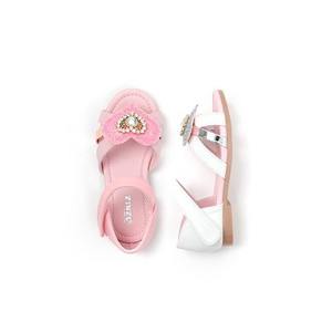 Sandalias Planas de Verano para Niñas OZKIZ, Estilo Coreano, de 2 a 7 Años, con Punta Abierta y Decoración Floral, Transpirables, Moda Infantil, Venta al Por Mayor - Product Image 1