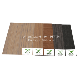 Durable Eco Friendly Engineered Ebony <b>Veneer</b> Panels Rotary Cut 2500x640mm for Furniture and Doors - Product Image 3