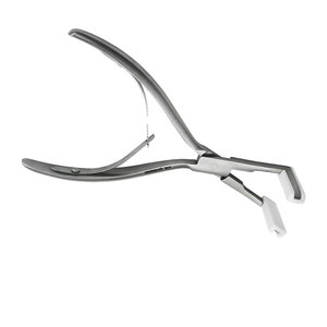 Pinzas para Extensiones de Cabello de Acero Inoxidable con Puntas de Nailon, Herramienta para Extensiones de Cabello con Micro Anillos, Pinza Profesional de Agarre Fuerte para Extensiones de Cabello - Product Image 2