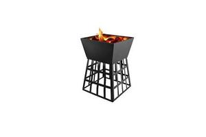 Premium Quality Steel Modern Design Natural <b>Gas</b> Freestanding Fire Pit 9999 BTU Backyard Heating Patio Decorative Use Wholesale - Product Image 4