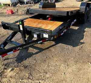 Remolques más vendidos en 2024: Remolque de plataforma basculante parcial por gravedad de 7x20, 16k, 8 toneladas - Product Image 4