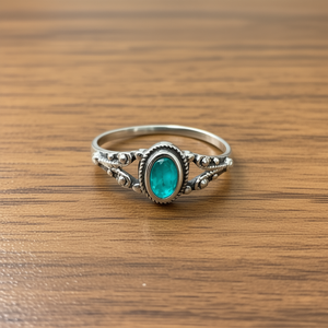 2.0 Grams Fine <b>Peridot</b> <b>Ring</b> - Product Image 3