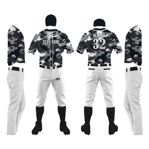 Uniforme de Béisbol y Sóftbol para Niños, Nuevo, Económico, Personalizado con Impresión Frontal, 100% Poliéster Transpirable - Product Image 1