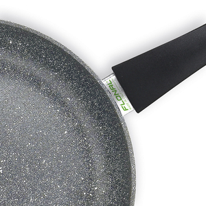 Wok in granito antiaderente di alta qualità con manico in bachelite per una frittura efficiente fatta in Italia diametro 28cm - Product Image 5