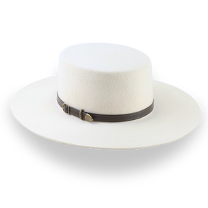 White Striped Leather Cowboy <b>Hat</b> Unisex Wide Brim Beach Outdoor Casual Spring <b>Summer</b> 56-58cm 2026 - Product Image 1