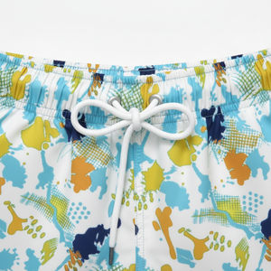 <b>Men</b> Custom Board short Elastic Waist Swim <b>Trunks</b> Stylish Beach Surf wear Quick Dry Board Shorts Lightweight Sportswear - Product Image 5