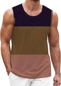 Camiseta sin Mangas con Cuello Redondo y Estampado de Serigrafía Exclusiva para Hombre, 100% Algodón, Tejido de Punto Transpirable y Ecológico de 160g, Estilo Casual - Product Image 6