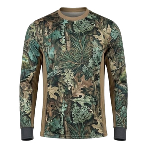 Camo Hunting Shirt Washed Waterproof Breathable Long Sleeve Bowhunting <b>Canvas</b> Fabric USA Europe Wholesale Market Trend Top - Product Image 5