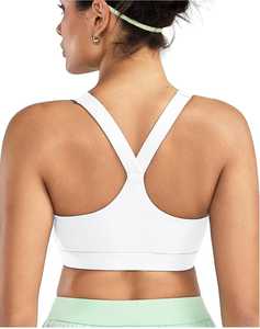 Women’s Moisture-Wicking Y-Back Sports Bra – Medium-to-High Impact <b>Athletic</b> <b>Support</b> Tank Custom OEM/ODM - Product Image 4