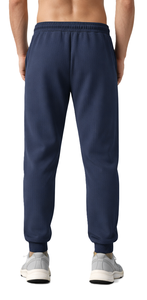 Custom Logo Men’s Anti-Wrinkle Performance <b>Joggers</b> | Breathable Textured Fabric <b>Slim</b> Fit Sweatpants - Product Image 5